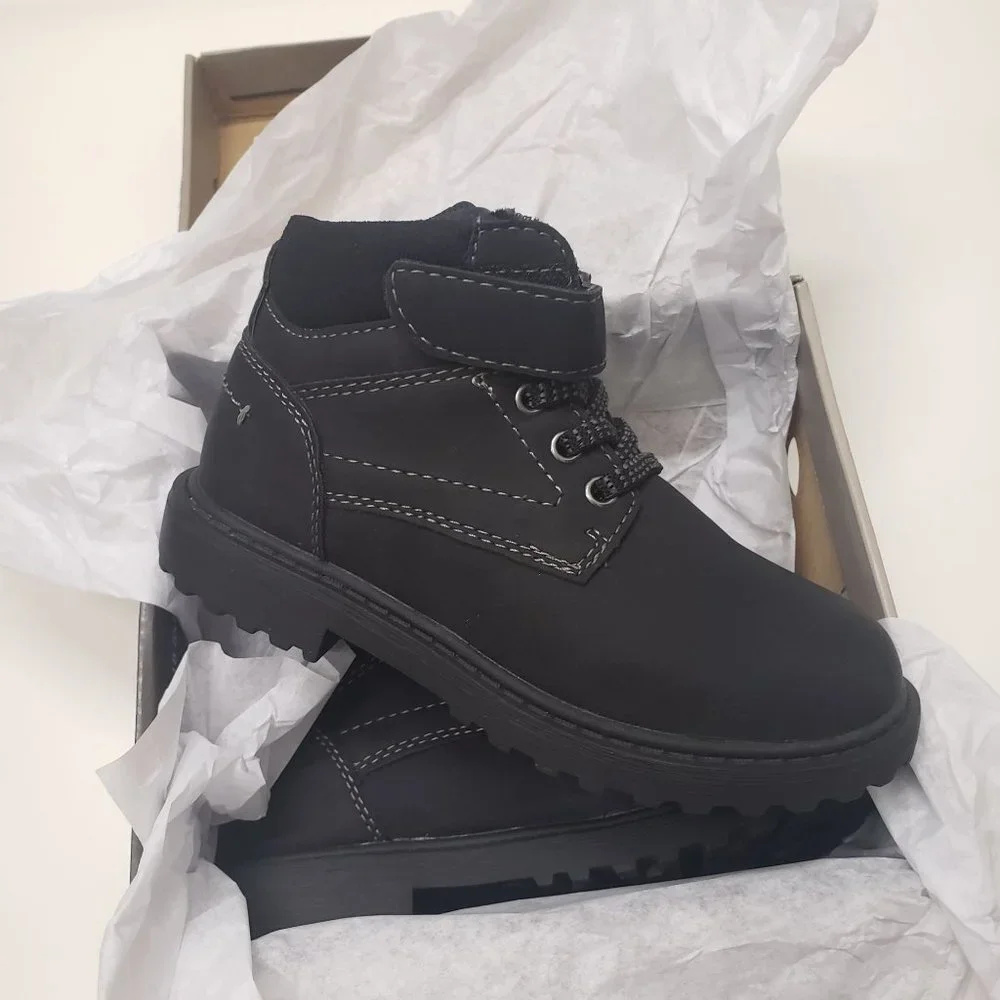 NEW Crown Vintage Lil Leon Boot - in‎ Black - Size 10 Toddler